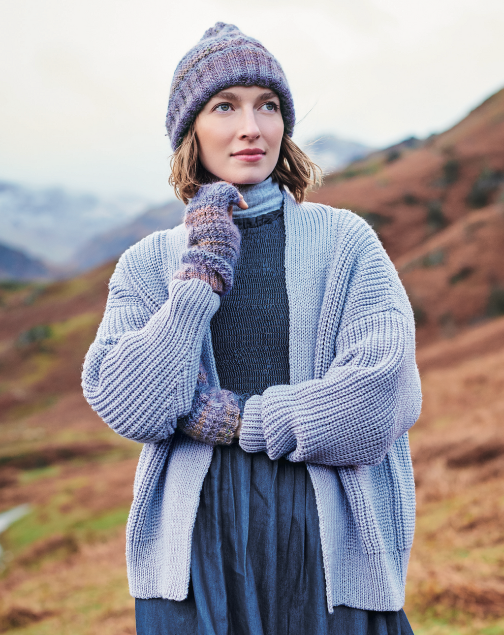 Women's Cardigan & Waistcoat Pattern 1214 : Rico Soft Merino Aran