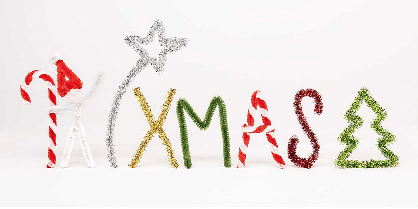 Christmas Chenille Sticks Pipecleaners