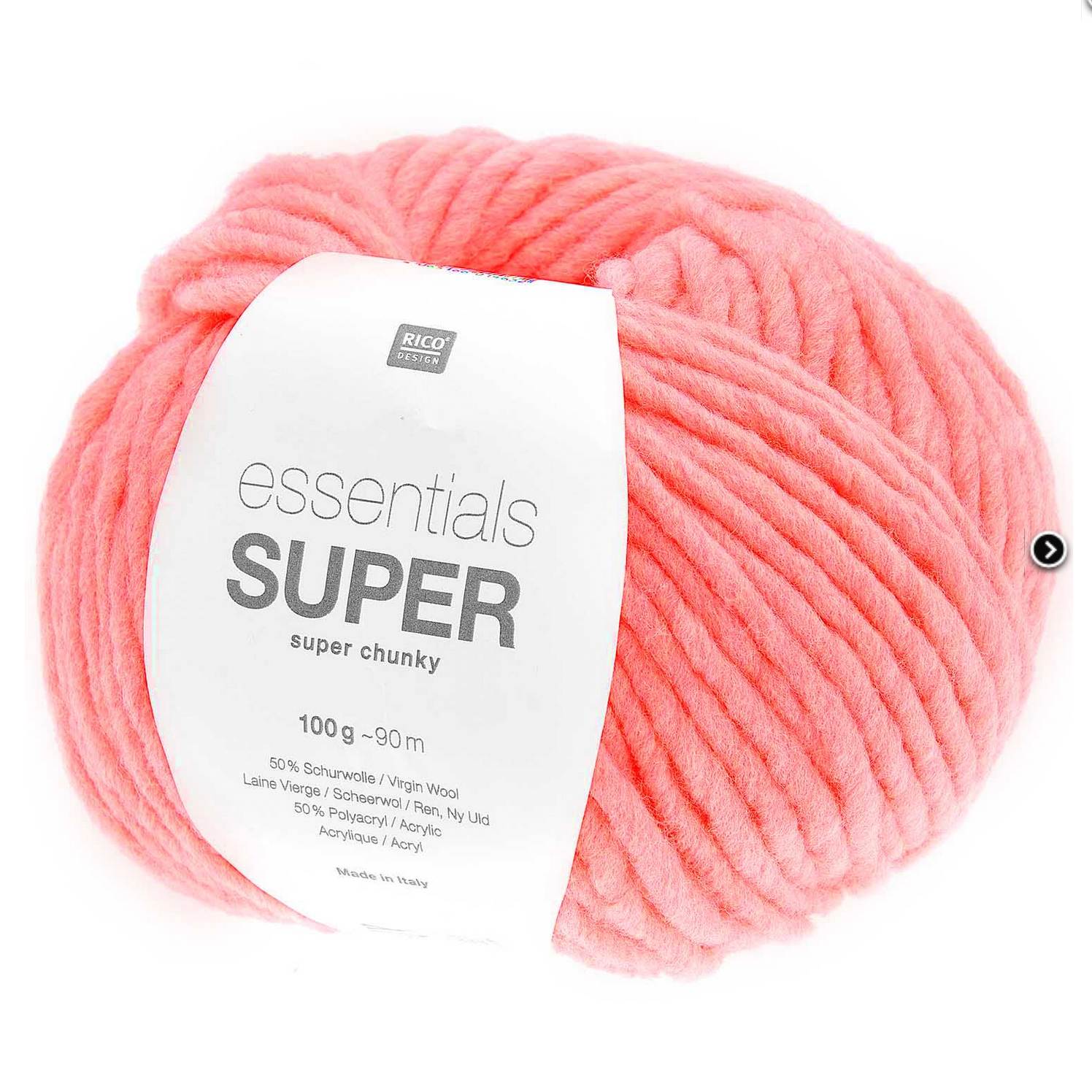 Rico Essentials Super - Super Chunky Yarn 045 Neon Fuschia