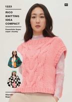 Rico Essentials Super Chunky Pattern 1223 : Slipover Tank + Phone Bag