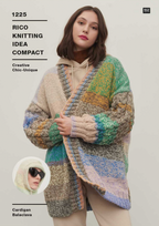 Rico Essentials Creative Chic Unique Pattern 1225 : Cardigan and Balaclava