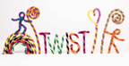 Striped Glitter Chenille Sticks Pipecleaners