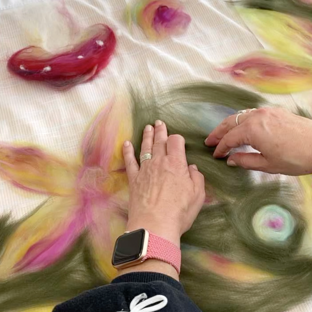 Cobweb Felt Scarf Kit : Toadstool Walk