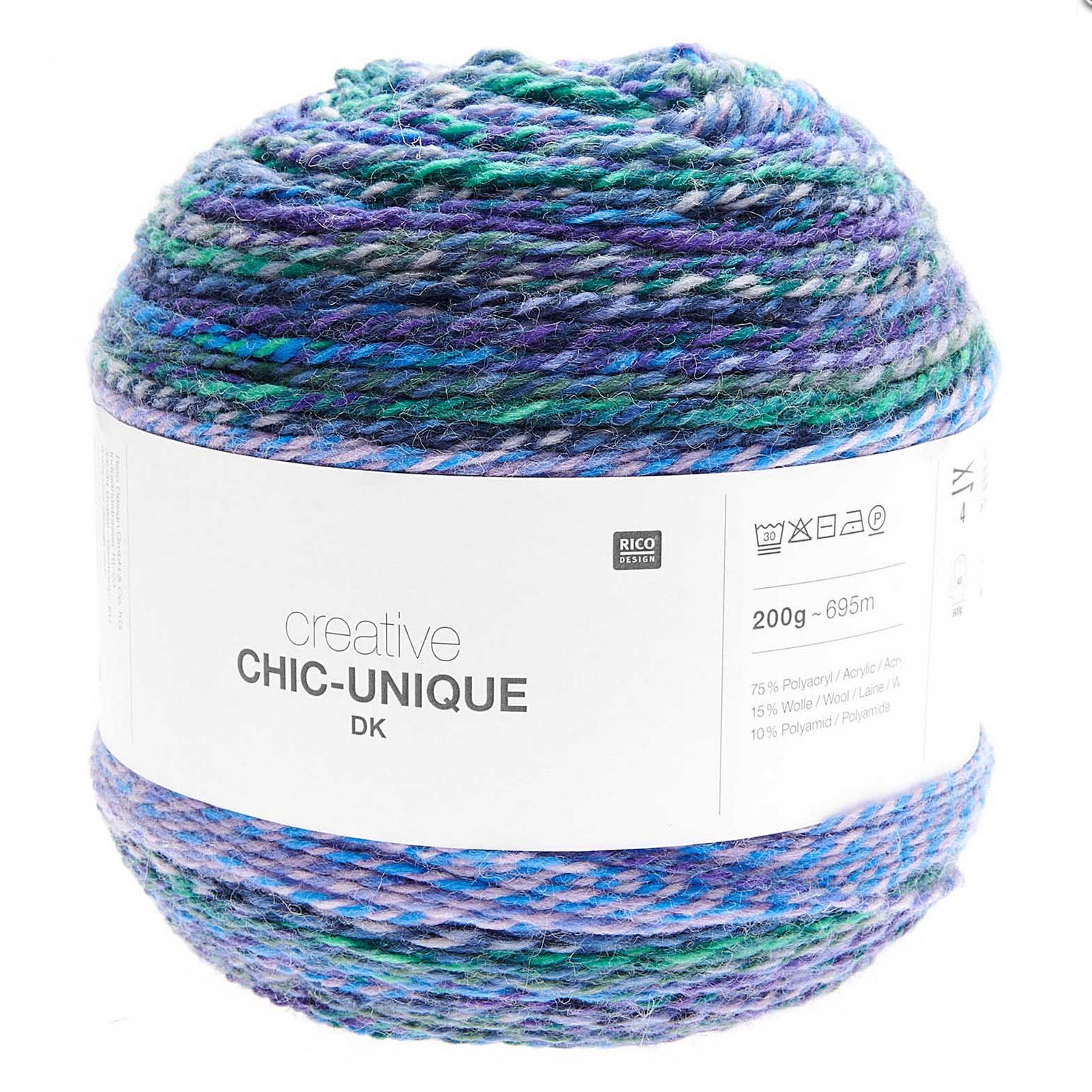 Rico Creative Chic Unique DK 007 Aqua