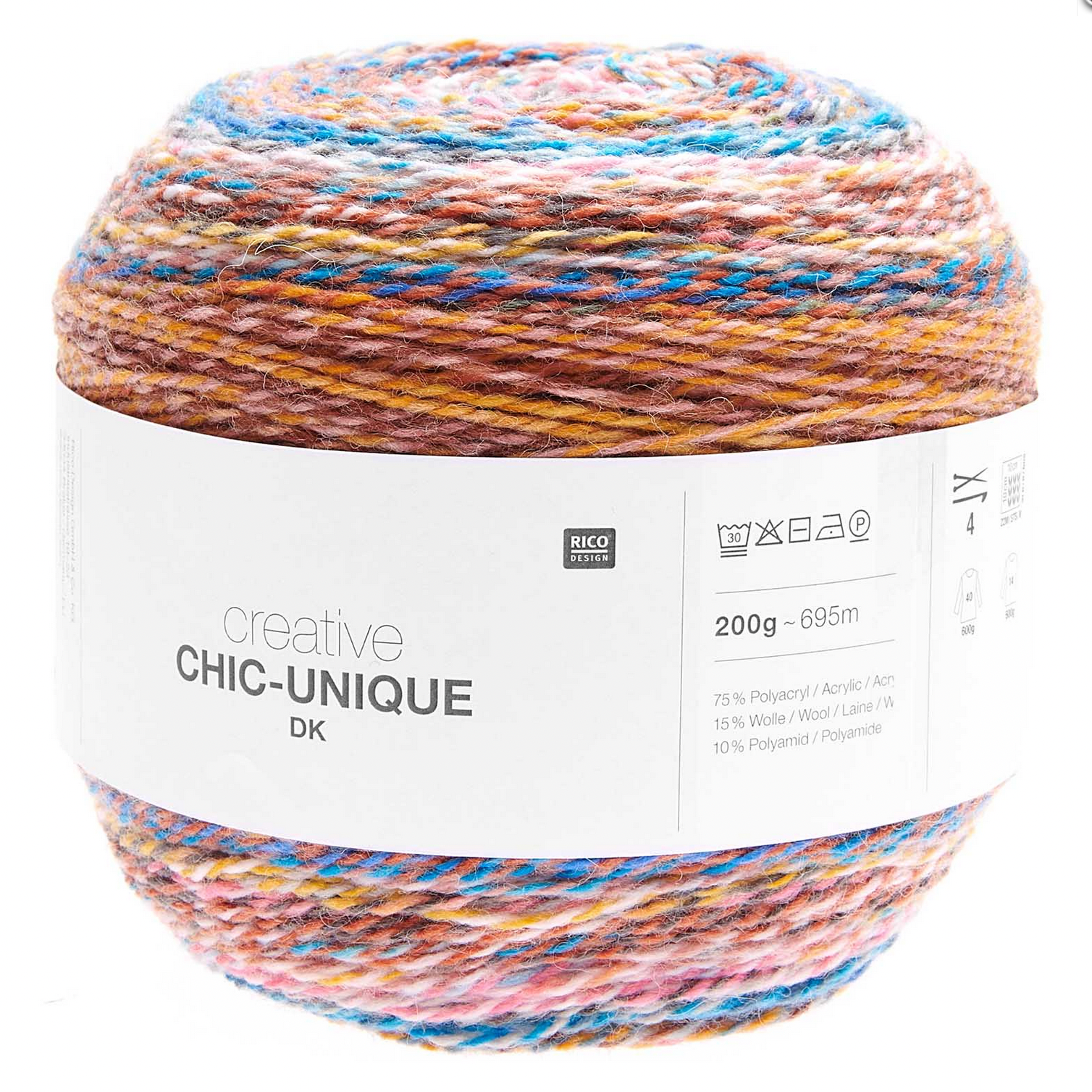 Rico Creative Chic Unique DK 009 Flames