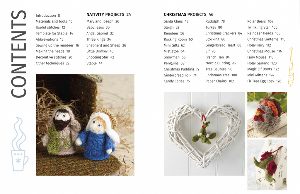 Mini Knits for Christmas by Sue Stratford