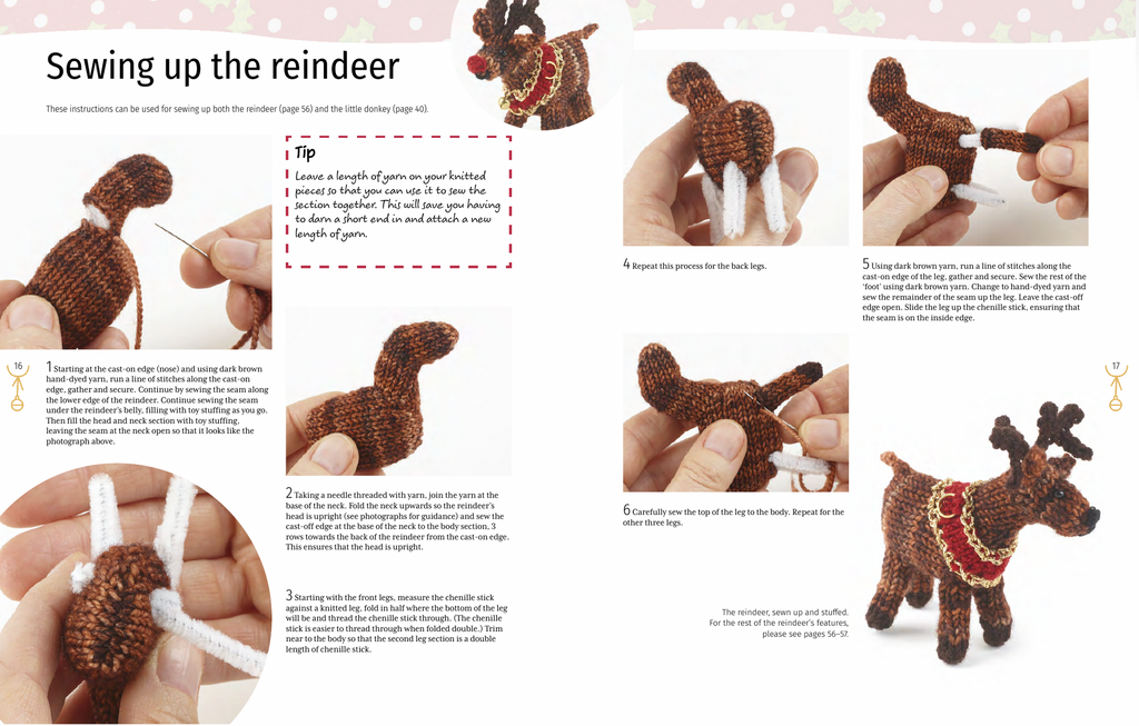 Mini Knits for Christmas by Sue Stratford