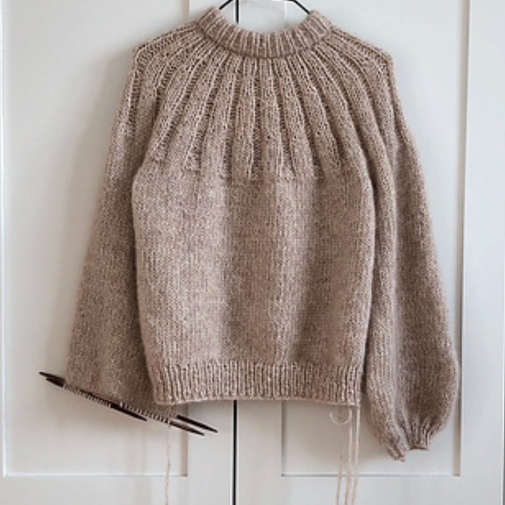 Sunday Sweater Knitting Pattern by PetiteKnit