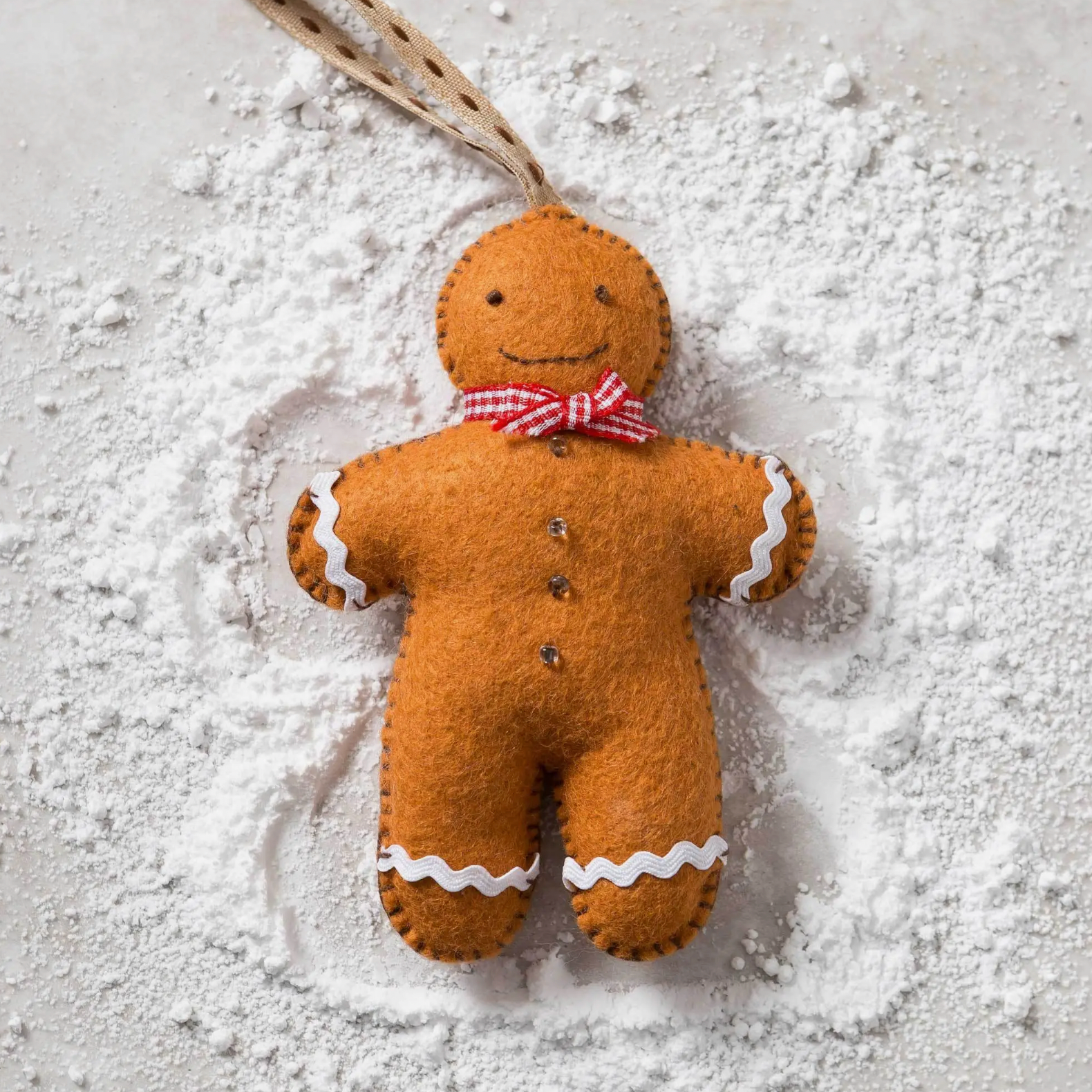 Gingerbread Man Felt Craft Mini Kit