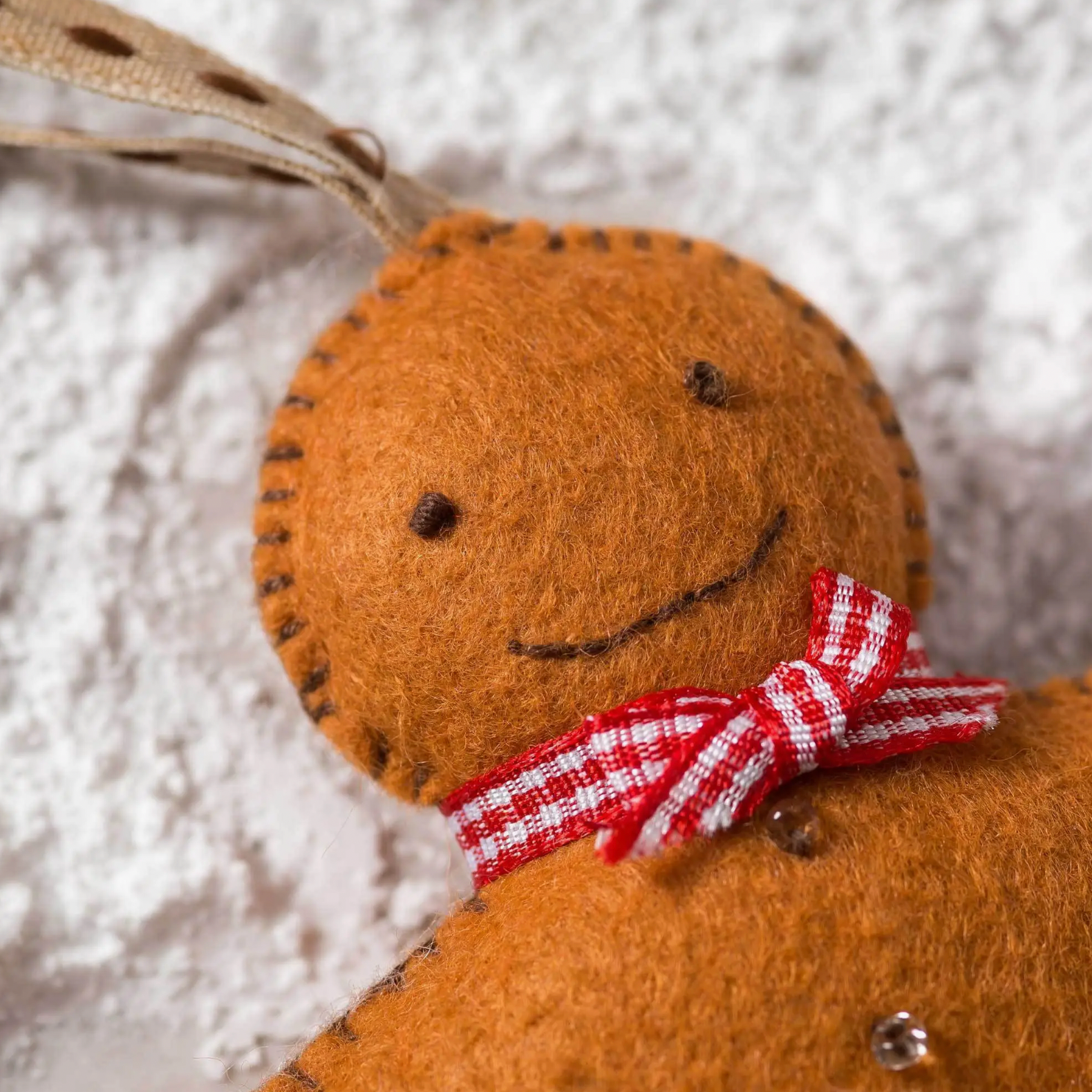 Gingerbread Man Felt Craft Mini Kit