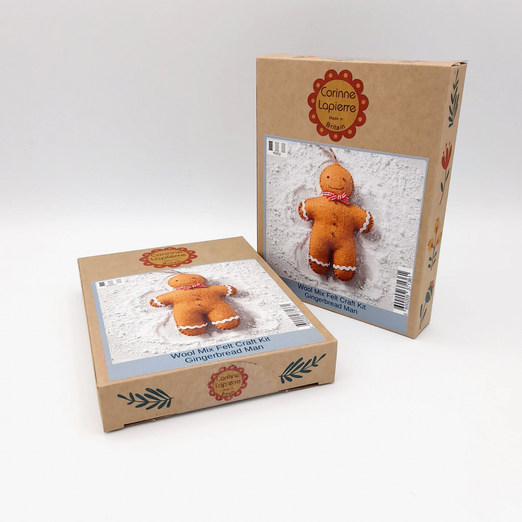 Gingerbread Man Felt Craft Mini Kit