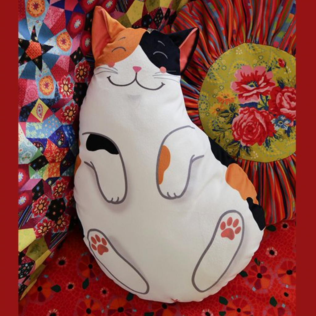 Velvet Sewing Kit : Cuddly Cat Neko