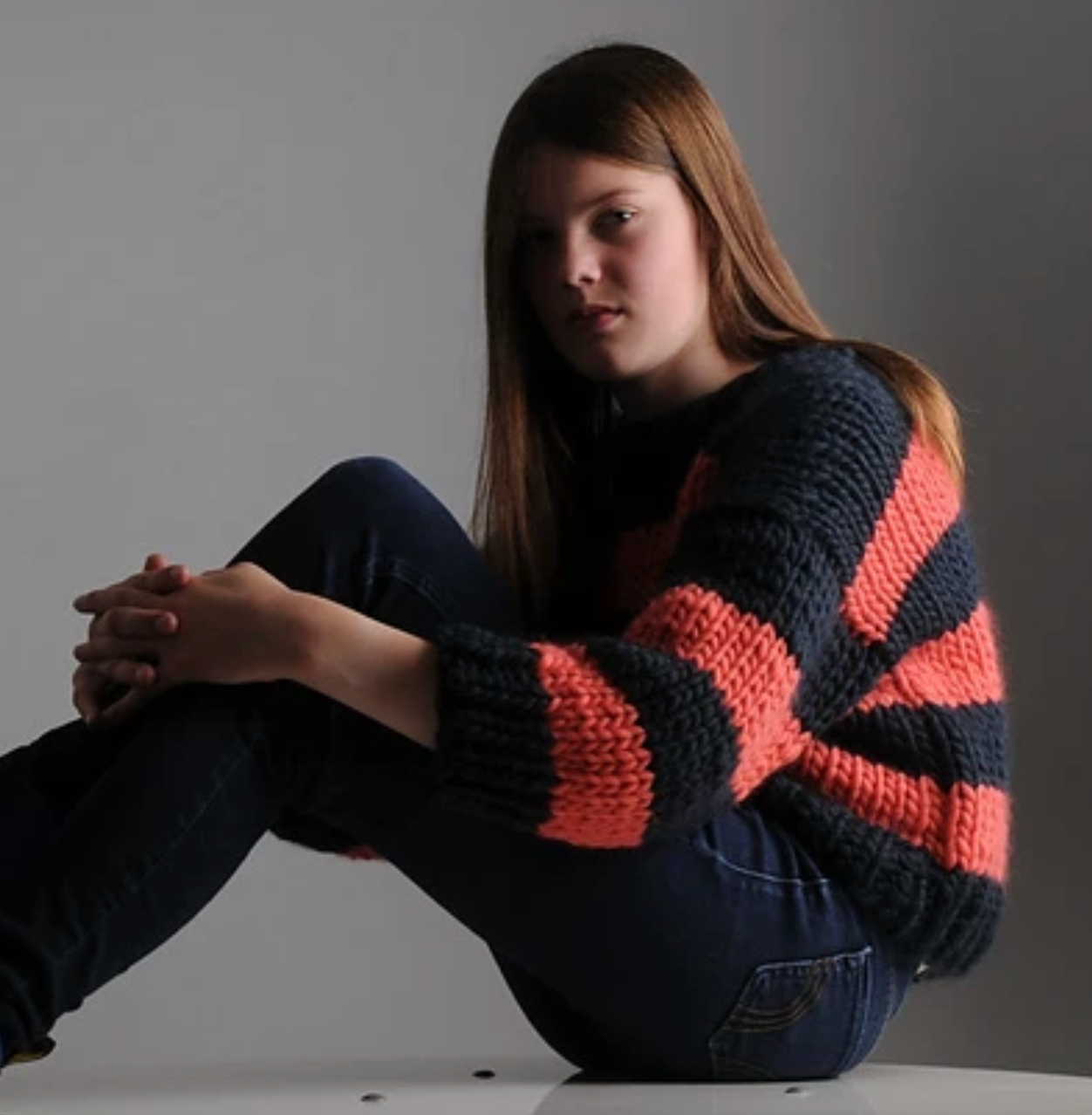 Plump Super Chunky Knitting Pattern - Sloppy Boxy Sweater