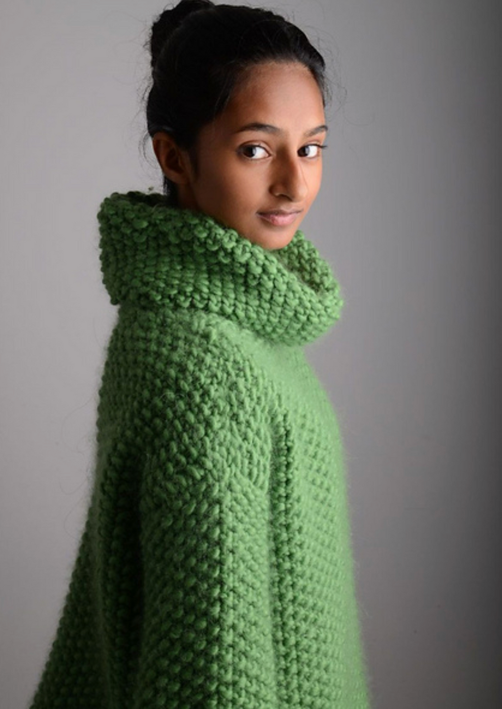 Plump Super Chunky Knitting Pattern - Mossy Jumper