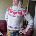 Super Chunky Jumper Pattern by Mrs Moon : Lovestruck