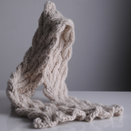 Super Chunky Wavy Scarf Pattern by Mrs Moon : Wavy Cable Scarf