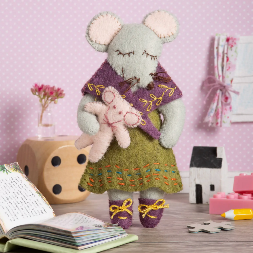 Little Miss Mouse Felt Craft Mini Kit
