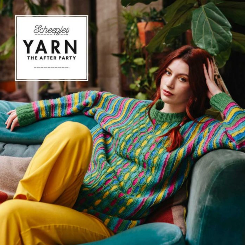 Scheepjes Terrazzo Tile Jumper Knitting Pattern : Lots of Colours Options