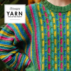 Scheepjes Terrazzo Tile Jumper Knitting Pattern : Lots of Colours Options