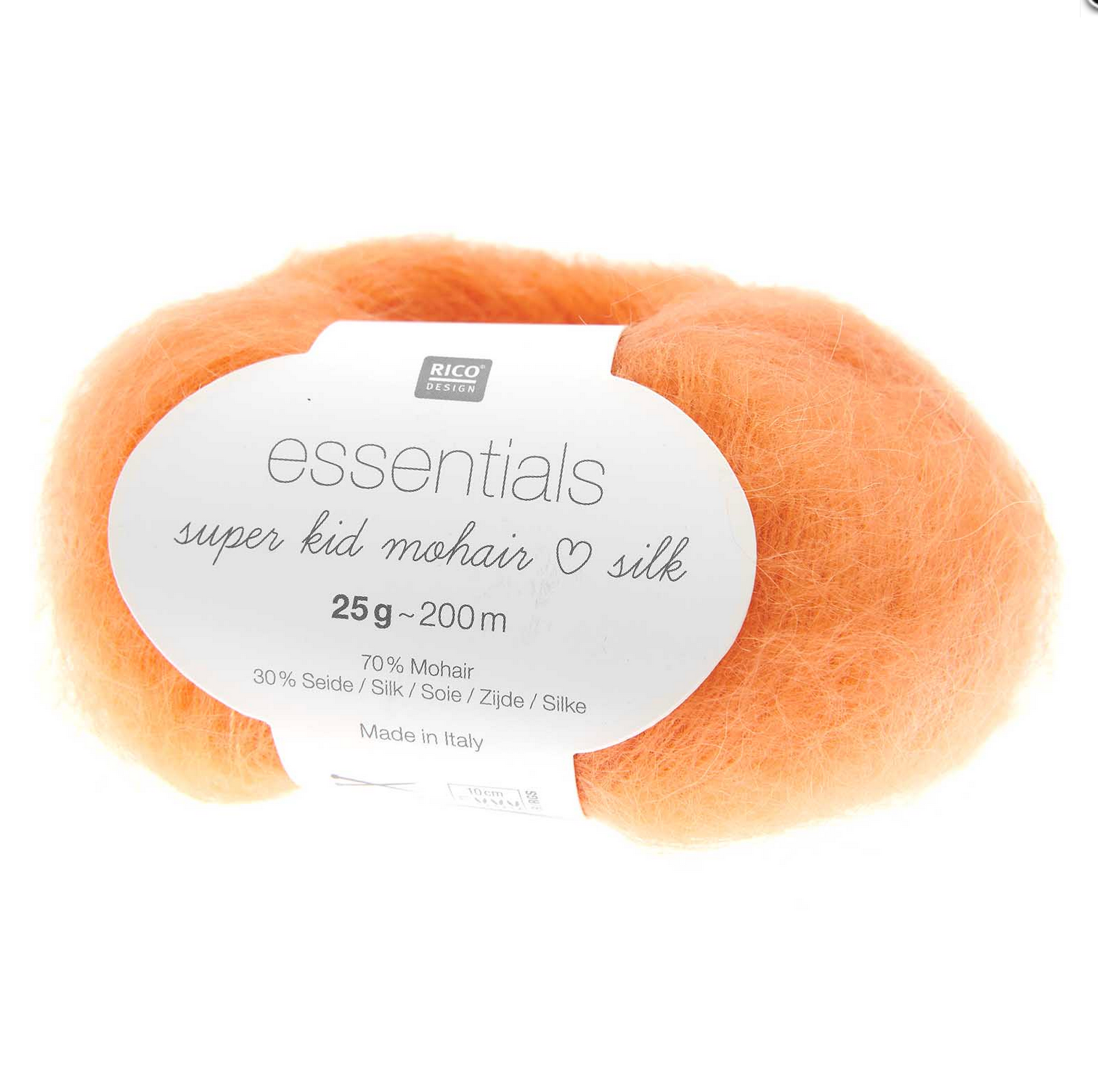 Super Kid Mohair Silk 25g Tangerine 059