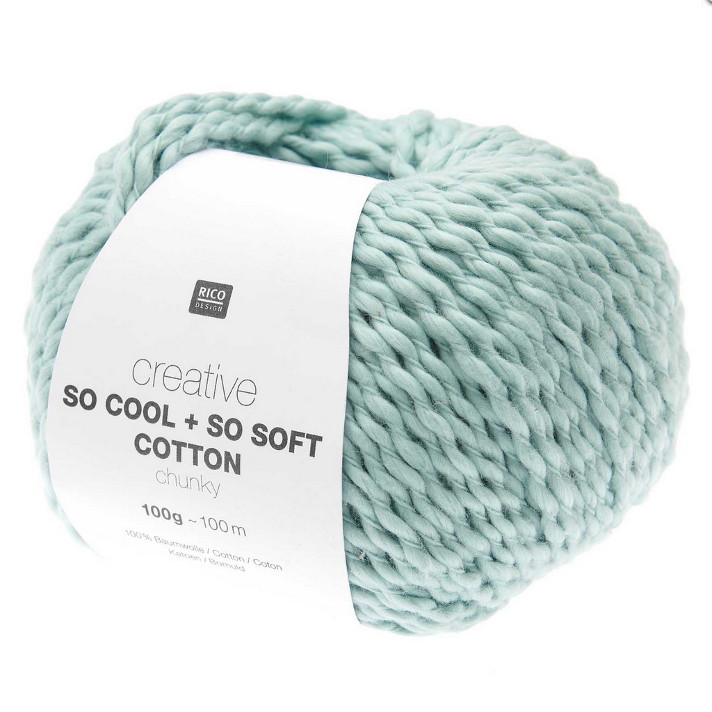 Rico So Cool & So Soft Cotton Chunky : 026 Light Blue