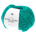 Rico So Cool & So Soft Cotton Chunky : 027 Turquoise
