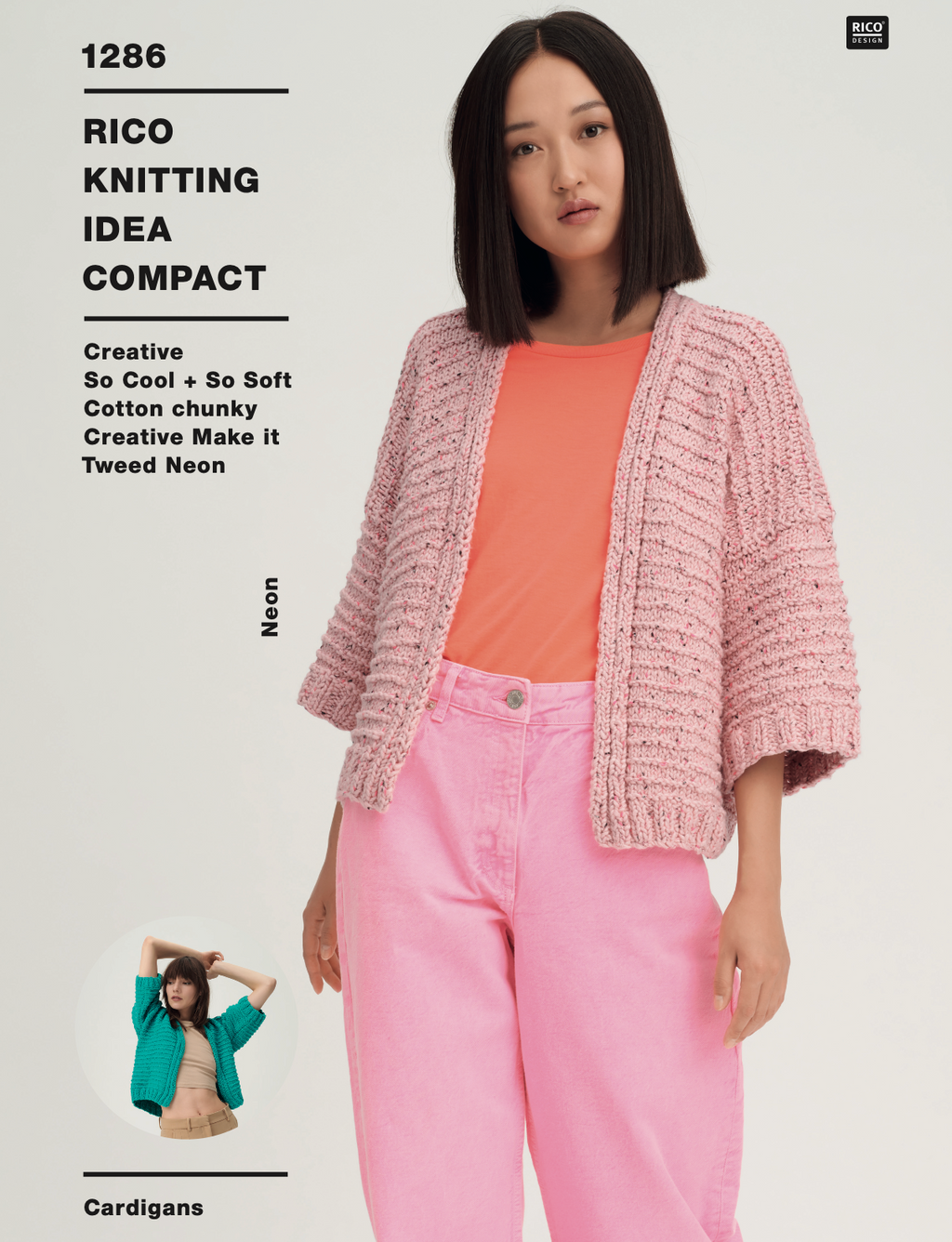 So Cool & So Soft Cotton Single Pattern 1286 : Cardigans