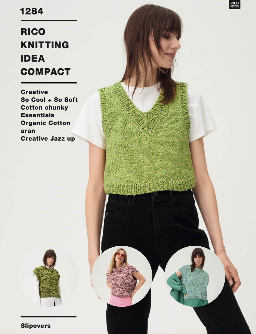 So Cool & So Soft Cotton Single Pattern 1284 : Slipovers / Tanks