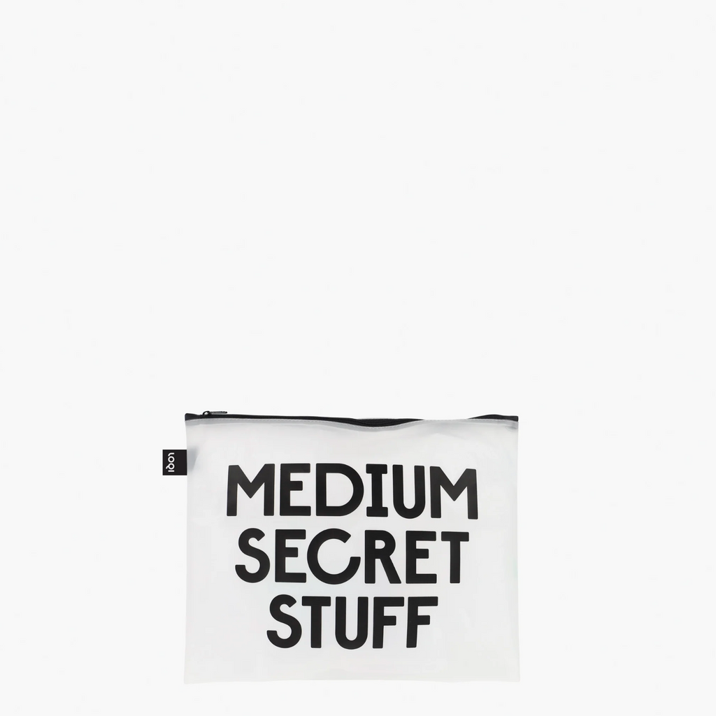 Transparent Secret (and Classified) Zip Pockets
