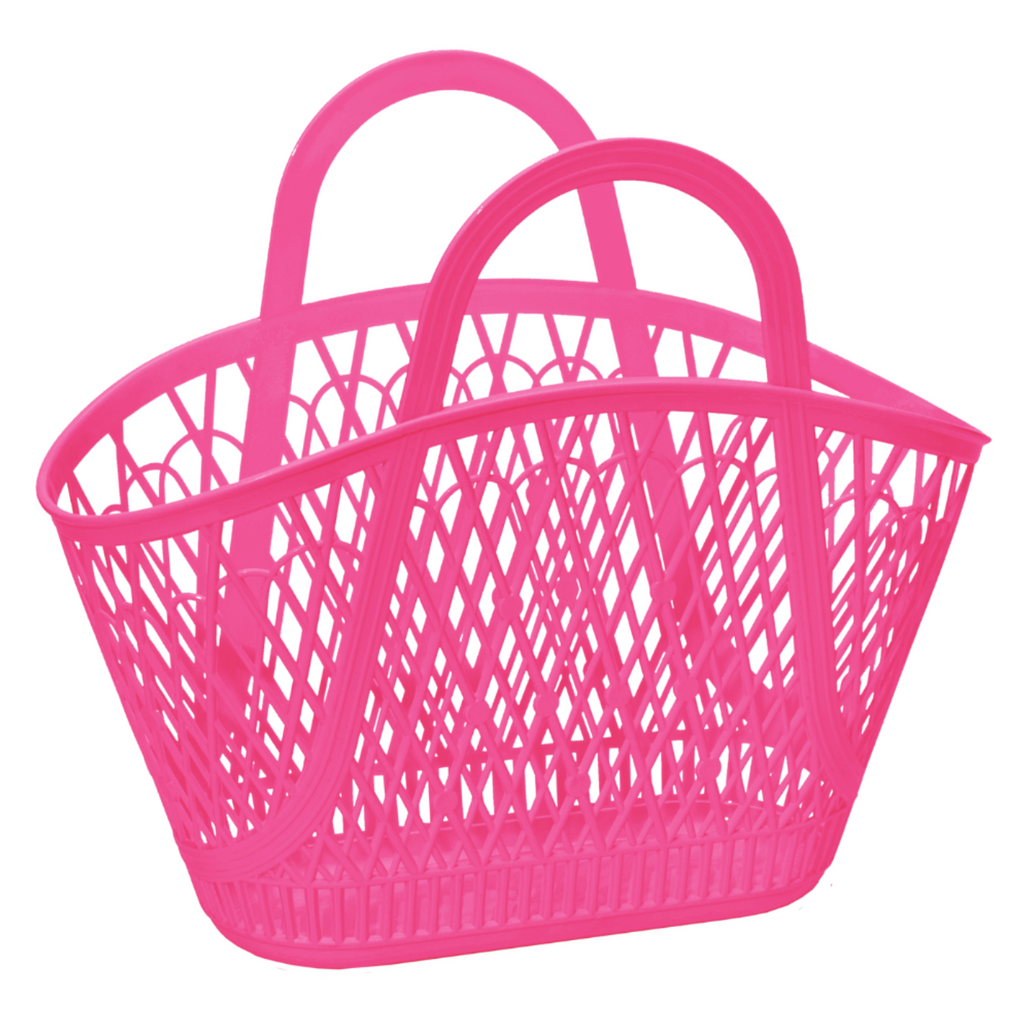 Betty Basket Bright Pink