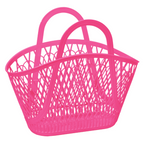 Betty Basket Bright Pink