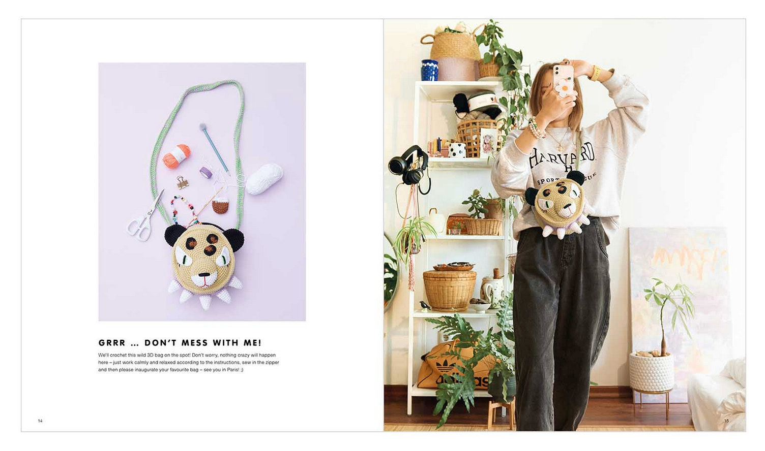 Just Bags + Things + Crazy Stuff Pattern Book (using our Cotton Aran) (D)