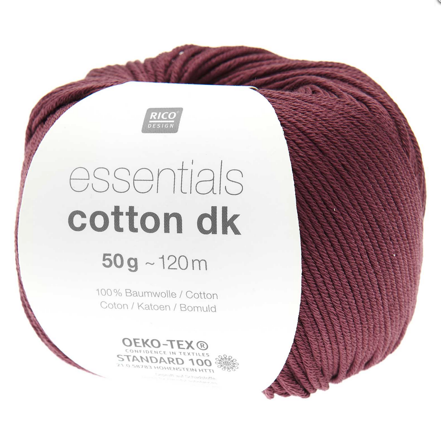 Rico Essentials Cotton DK : Wine 114