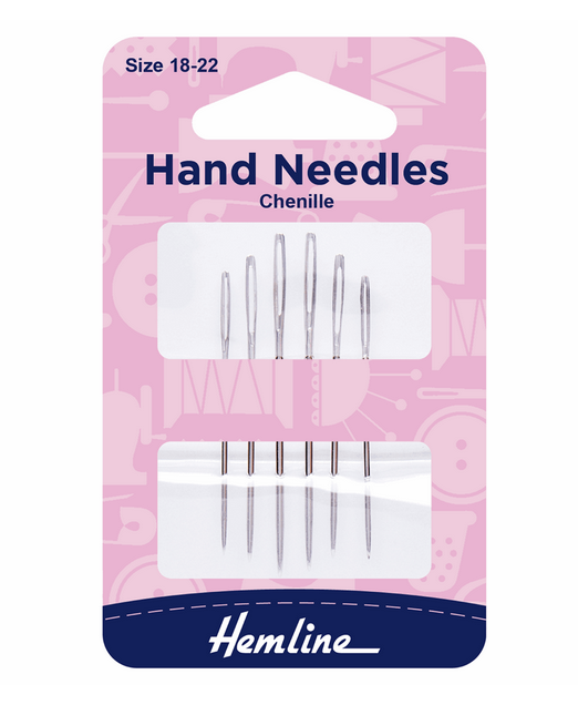 Chenille Needles sizes 18-22