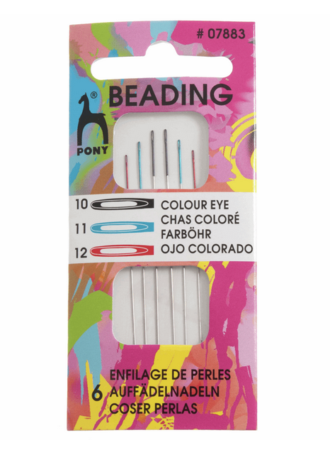 Beading Needles Colour Coded 10/12