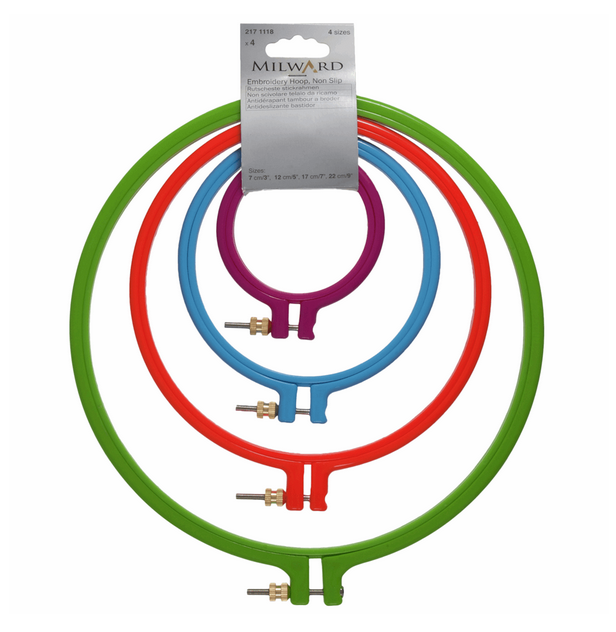 Embroidery Hoop Set in 4 sizes