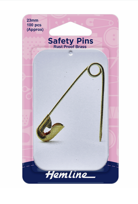 Safety Pins in a Tin