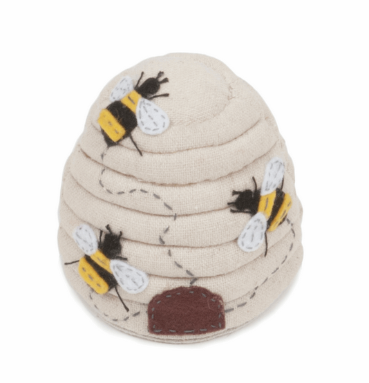 Bees and Hive Pincushion