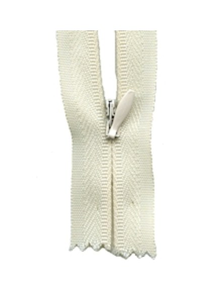 'Make A Zipper' Zip (Invisible Style) : Cream : per half metre a