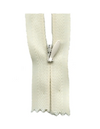 'Make A Zipper' Zip (Invisible Style) : Cream : per half metre a