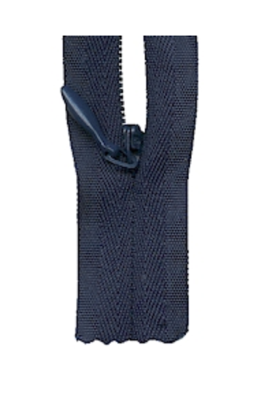 'Make A Zipper' Zip (Invisible Style) : Navy : per half metre
