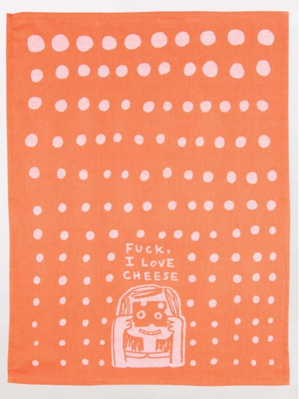 F*ck, I Love Cheese Dish Towel