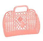 Retro Basket Large Peach