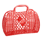 Retro Basket Large Red