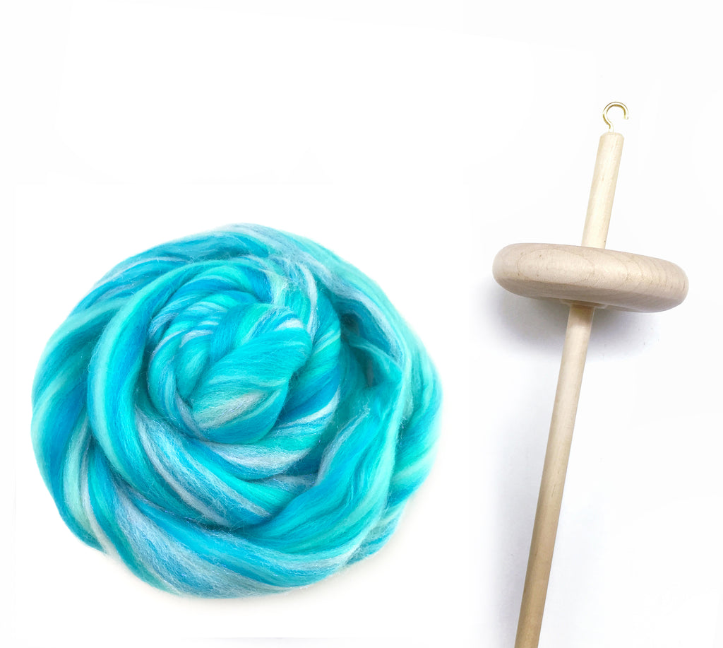 Drop Spindle Spinning Kit Give Us a Twirl : Three