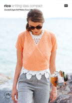 Super Kid Mohair Pattern 562 Ballet Crossover Sweater