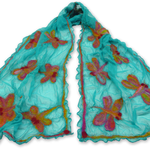 Diaphanous Damsel Nuno Scarf Feltmaking Kit