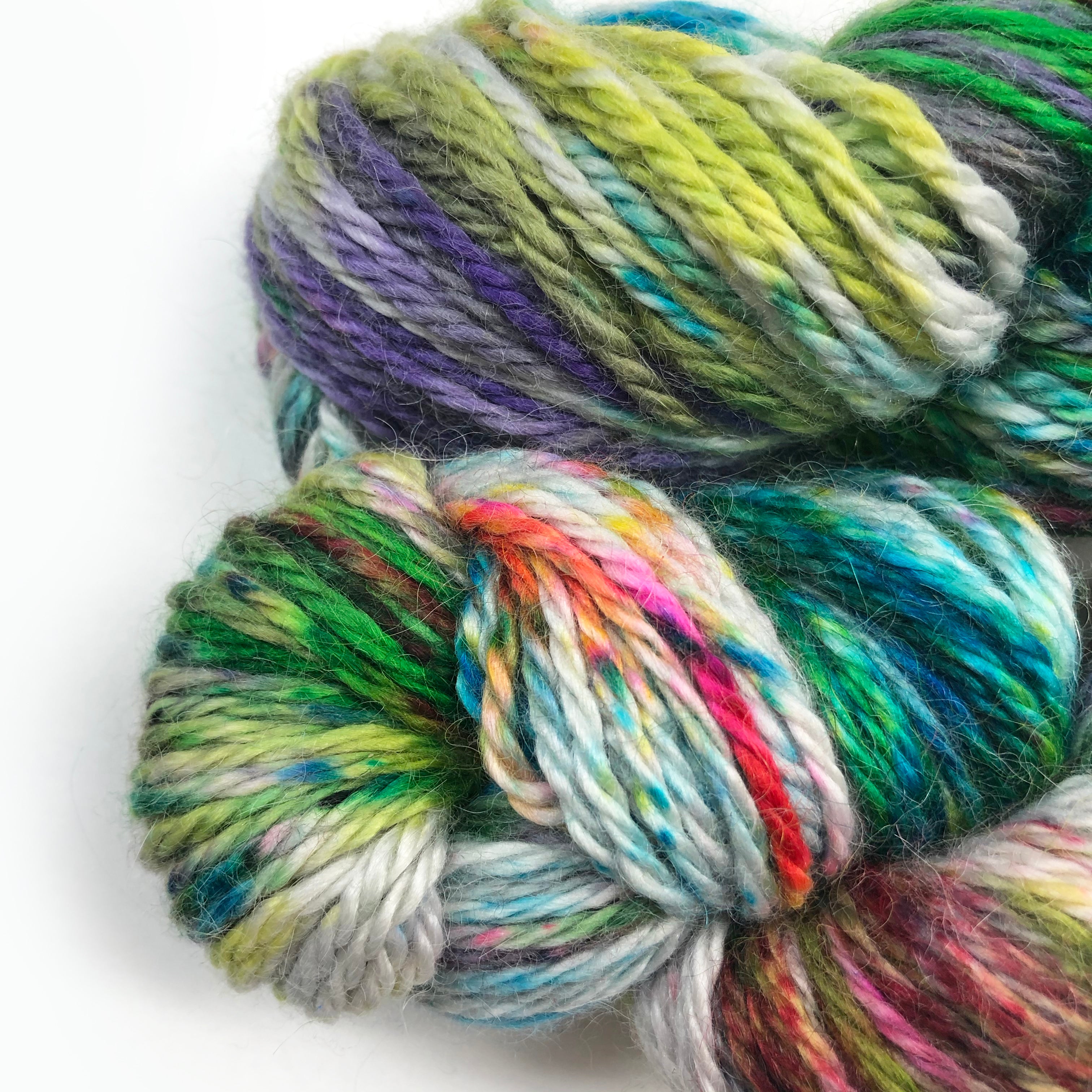 Gilliangladrag Holy Fluff Hand Dyed Alpaca : The Hills Are Alive with the Sound of Music