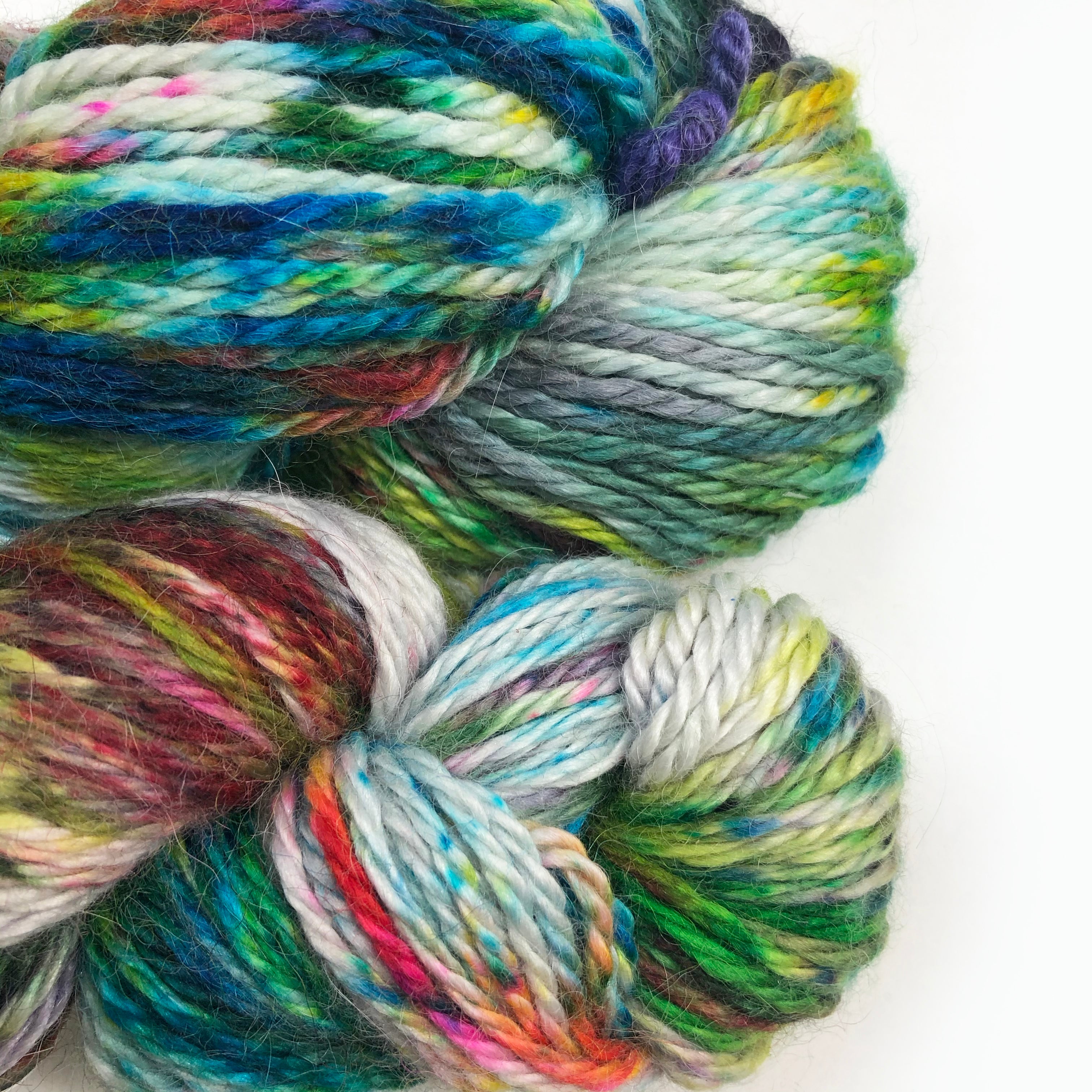 Gilliangladrag Holy Fluff Hand Dyed Alpaca : The Hills Are Alive with the Sound of Music