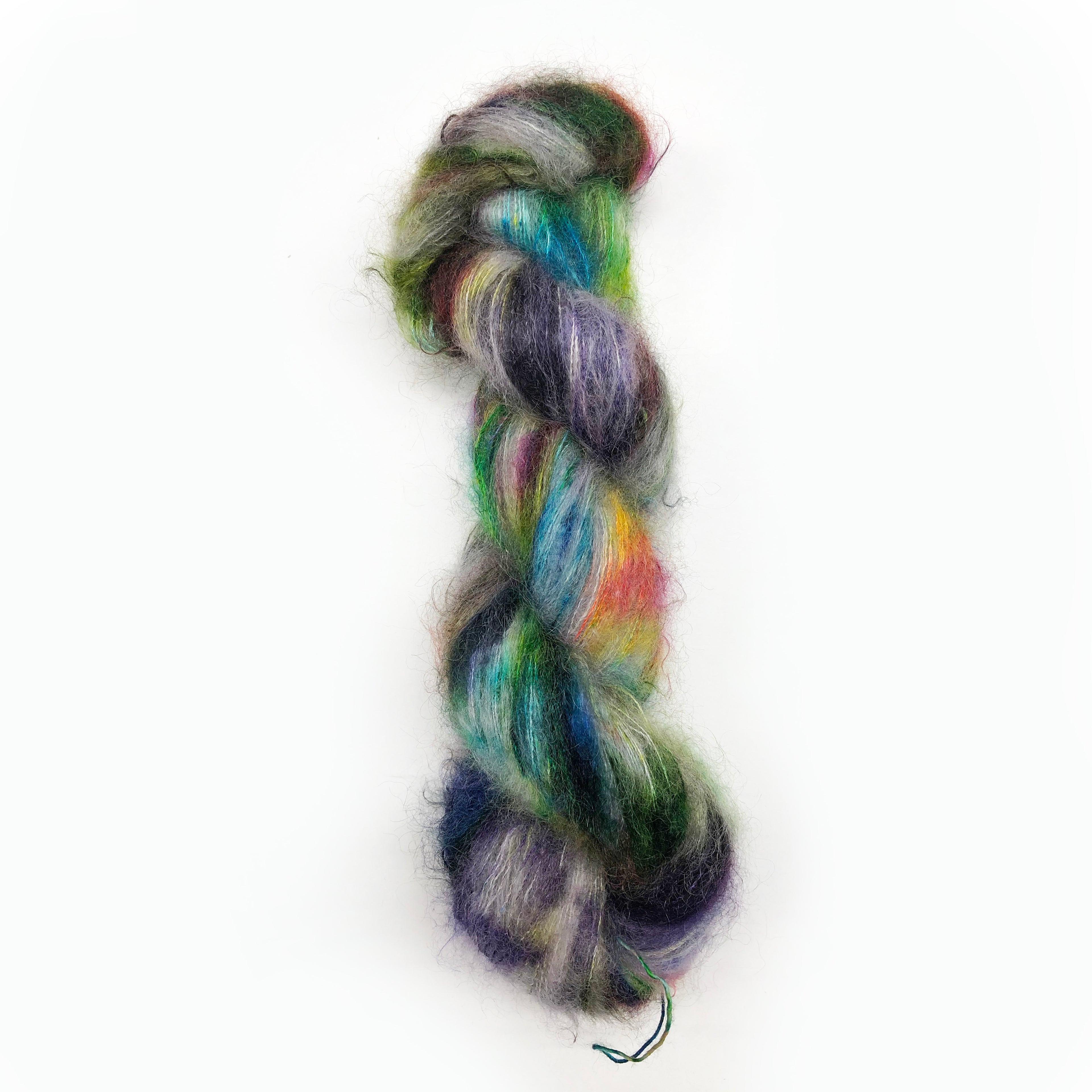 Gilliangladrag Holy Fluff Hand Dyed Kid Silk Lace : 'The Hills Are Alive with the Sound of Music'